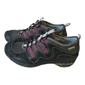 Jambu Himalaya Women Size 8M Black Leather All Terra Athletic Walking Shoes